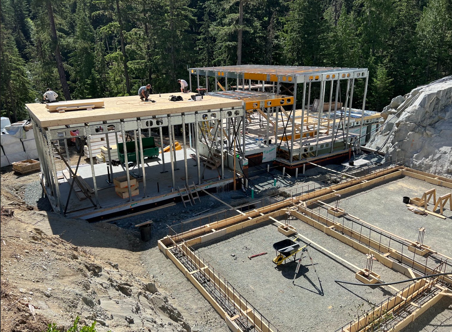 Site construction · Newlines Contracting